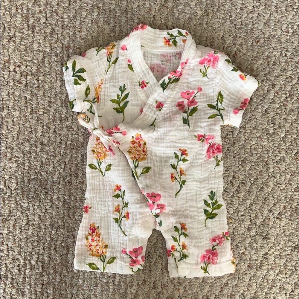 Baby kimono onesies